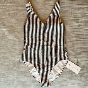 Athleta V-Neck One Piece Swimsuit